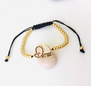 wrist 316 steel Cubic Zirconia Stone