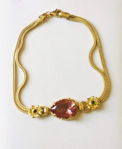 sterling silver bracelet 1.5 x 1 centimeters