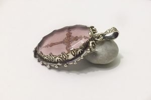 cross pendant height 1.5 inches X width: 1 inches