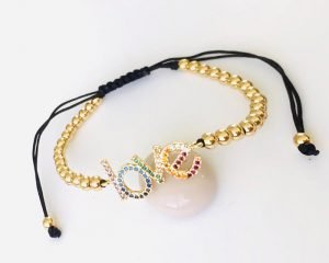 love bracelet gold color