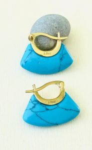 stainless steel hoop earrings