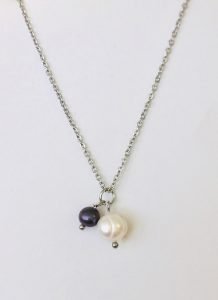 silver color chokes heigh .75 inches, width .25