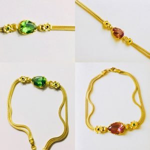 Zultanite Stone Sterling Silver 925 Bracelet