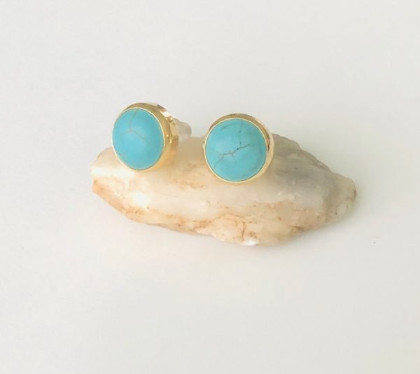 turquoise color earring