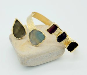 light green bracelet&ring set