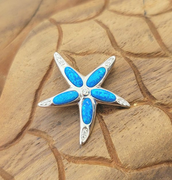 starfish pendant on the ground