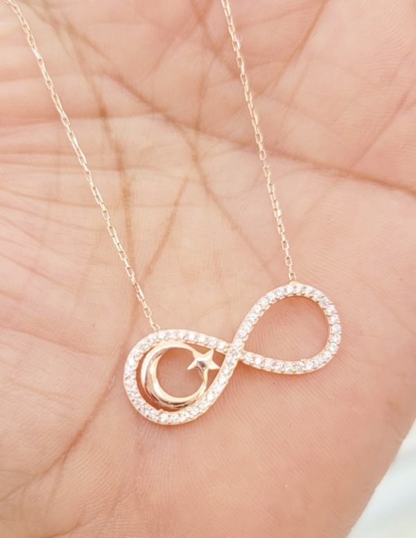 Sterling Silver Infinity Symbol Necklace