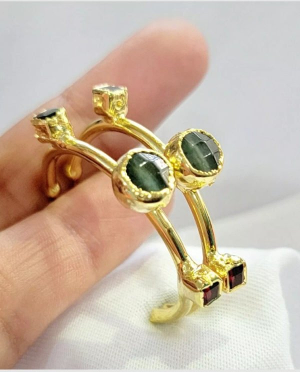 18K Gold Plated Hoop Earring For Woman