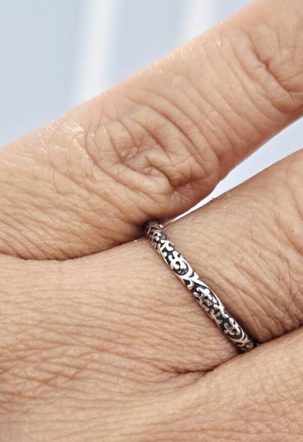 Unisex Sterling Silver 925 Ring