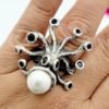 TenTaCle★Pearl SLIM RING★韓国人気 INSP208 オクトパス 個性的な真珠の指輪 – Yamashita-Pearl
