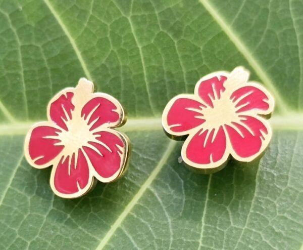 Maga or Amapola Flower Earring