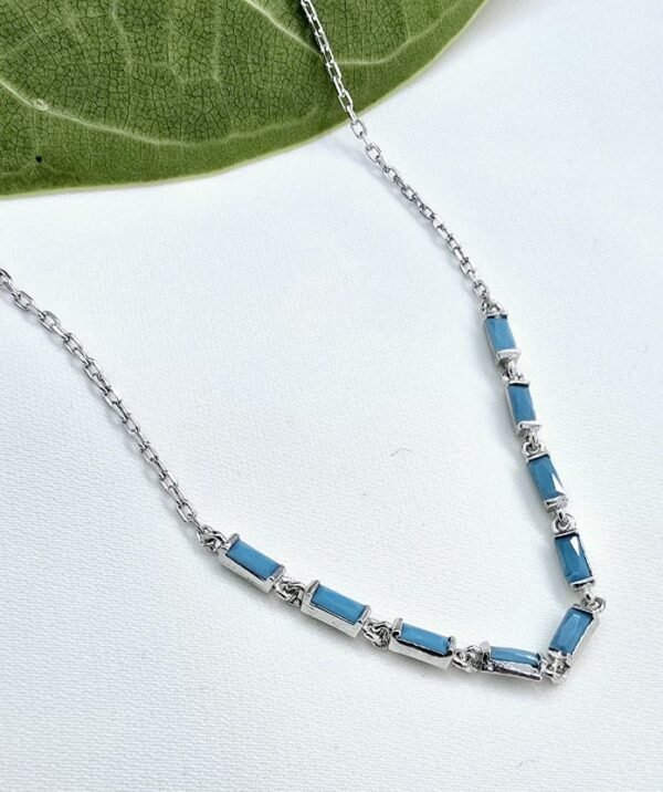 Sterling Silver Set Bracelet and Necklace - Image 3