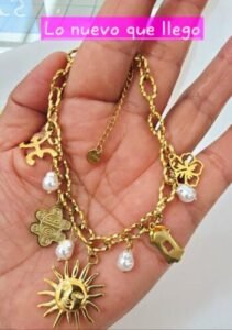 Coqui Taino, Sol Taino, Maga Flower, La Garita Old San Juan Bracelet.