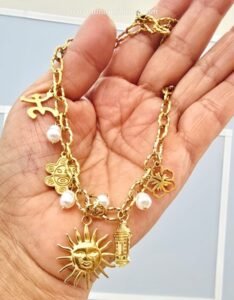 Sol Taino y Coquí Taino Collar