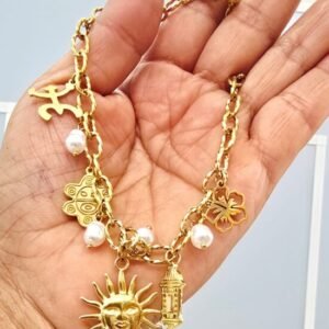 Sol Taino y Coquí Taino Collar