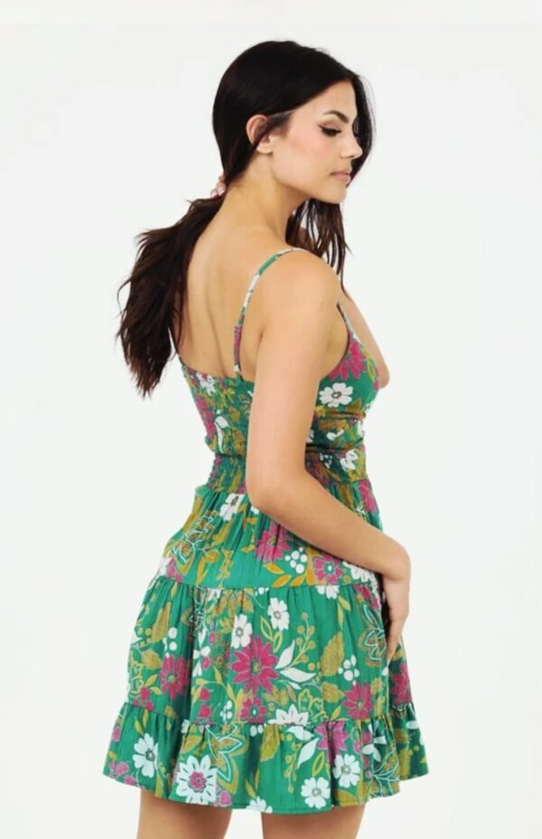 Prilla V-Neck Adjustable Strap Dress