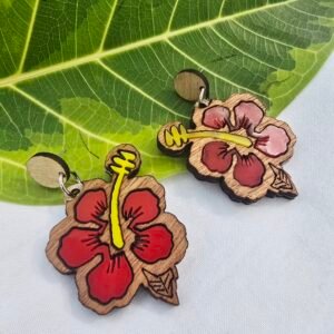 Hermosa pantalla en madera inspirado en la Flor de Maga