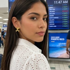 Coqui Taino Earring Gold Color